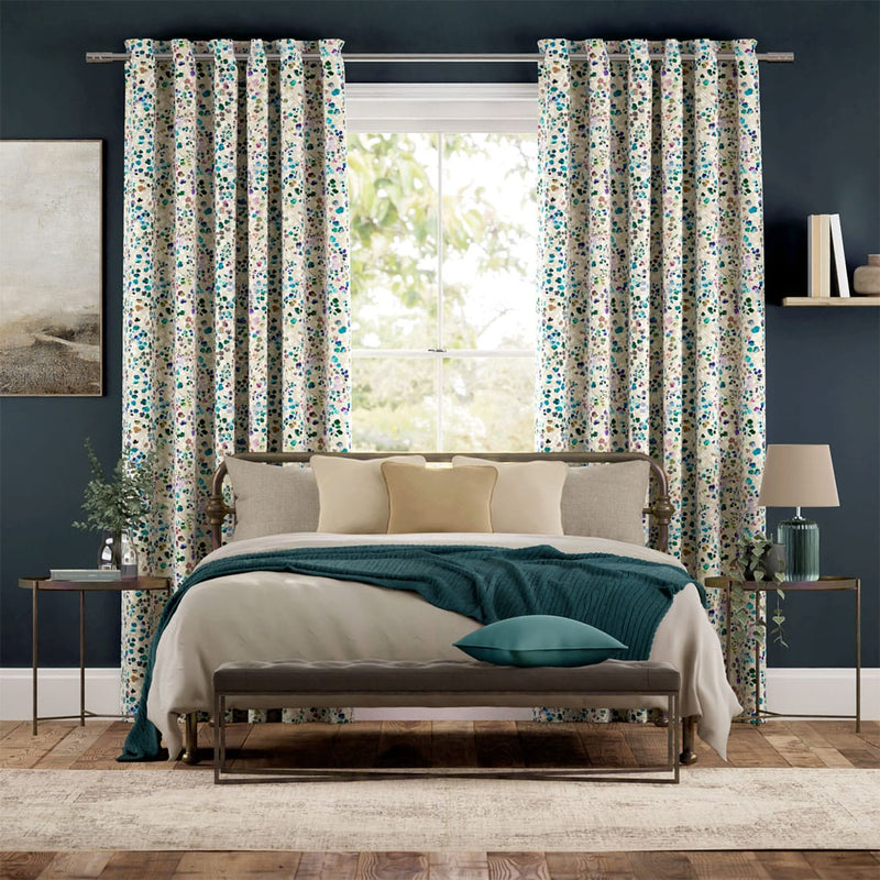 Colorized Rue Watercolour Opal Curtains 6324