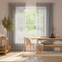 Colorized Aurelie Voile Platinum Curtains 6342