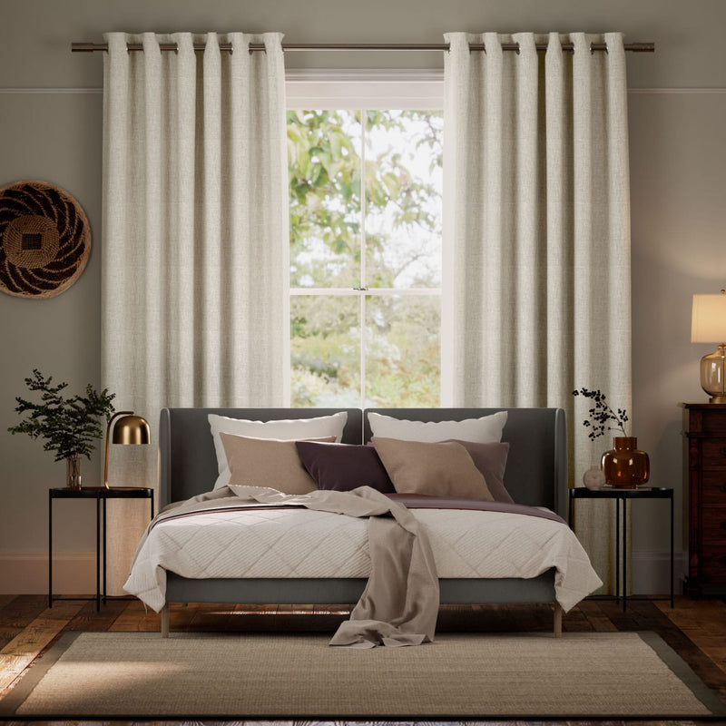 Colorized Sedona Blackout Linen Curtains 6348