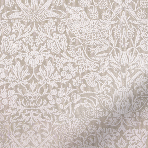 ColorizedPLA William Morris Strawberry Thief Jacquard Linen Curtains 6392