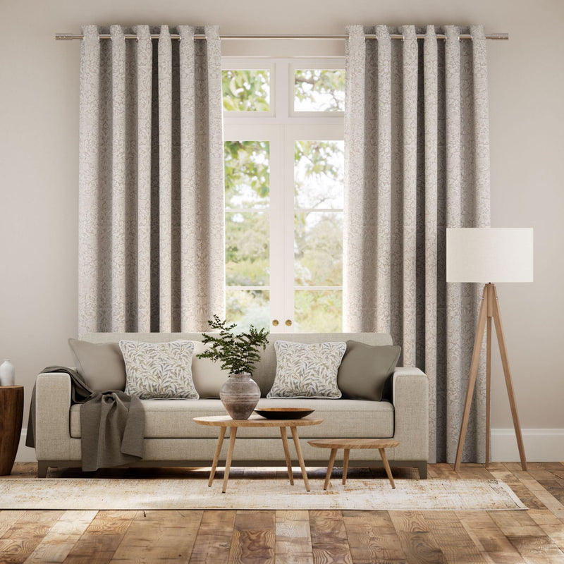 Colorized William Morris Strawberry Thief Jacquard Linen Curtains 6392