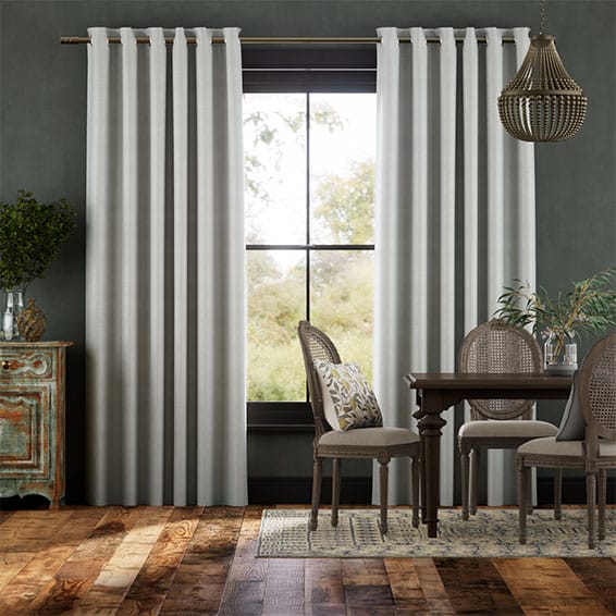Colorized Ahisma Luxe Faux Silk Mist Curtains 6401
