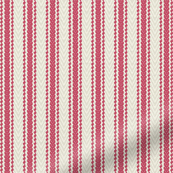 ColorizedPLA Chester Stripe Berry Curtains 6511