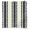 ColorizedSwatch Chester Stripe Slate Curtains sample image 6514