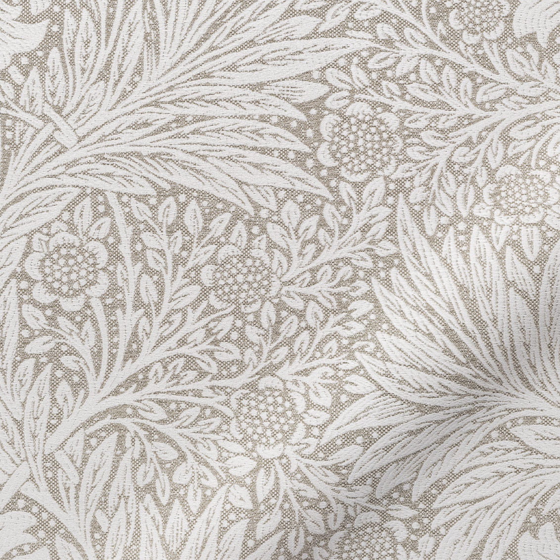 ColorizedPLA William Morris Marigold Jacquard Linen Curtains 6571