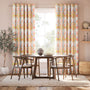 Colorized Elm House Rust Curtains 6595