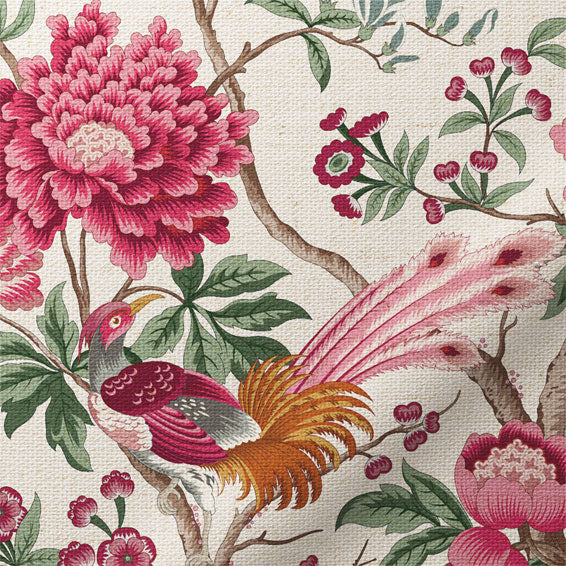 ColorizedPLA Elysian Paradise Fuchsia Curtains 6599