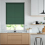 Colorized Avalon Emerald Green Roller Blind 7934