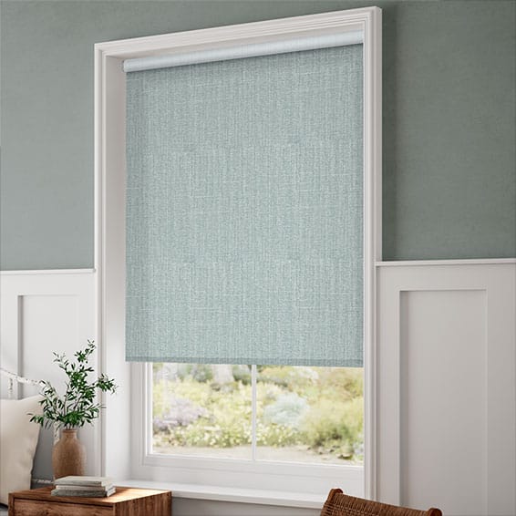 ColorizedZoom Choices Cavendish Powder Blue Roller Blind 7974