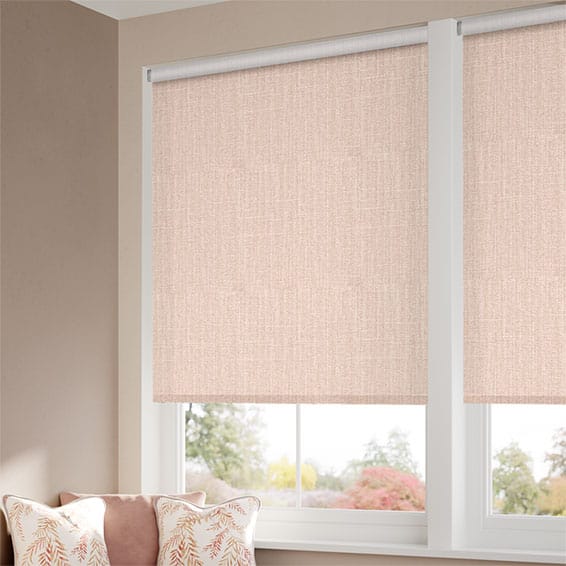 ColorizedZoom Choices Cavendish Warm Blush Roller Blind 7977