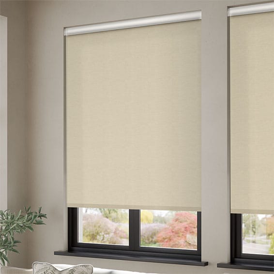 ColorizedZoom Choices Paleo Linen Sandstone  Roller Blind 8011