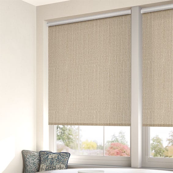 ColorizedZoom Choices Paleo Linen Hopsack Roller Blind 8008