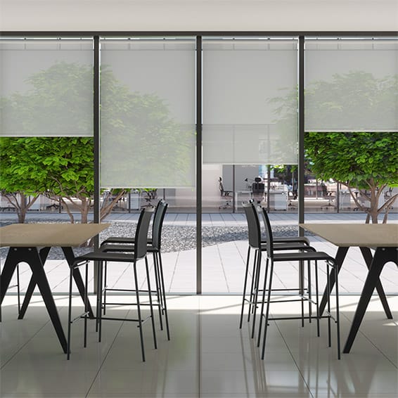 Colorized Contract Oculus Modern Grey Roller Blind 8032