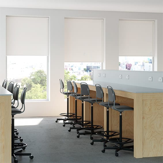 ColorizedZoom Contract Oculus Linen Roller Blind 8030