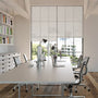 Colorized Contract Oculus Pearl Roller Blind 8033