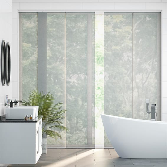 Colorized Oculus Modern Grey Panel Blind 8051