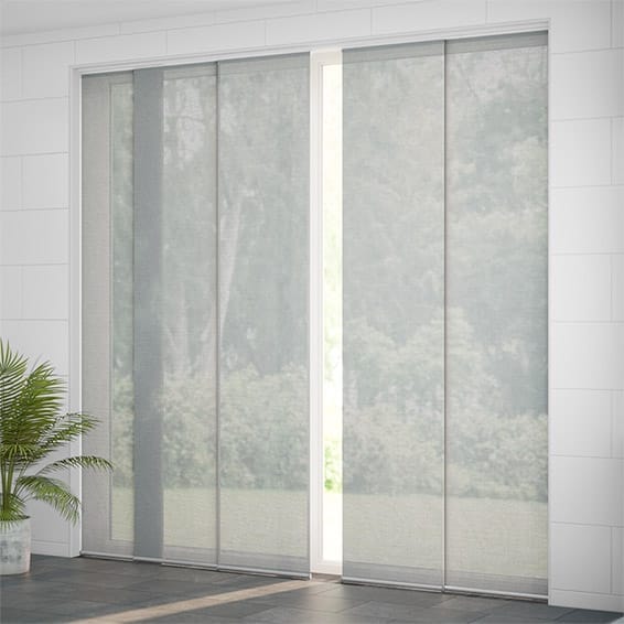 ColorizedZoom Oculus Modern Grey Panel Blind 8051