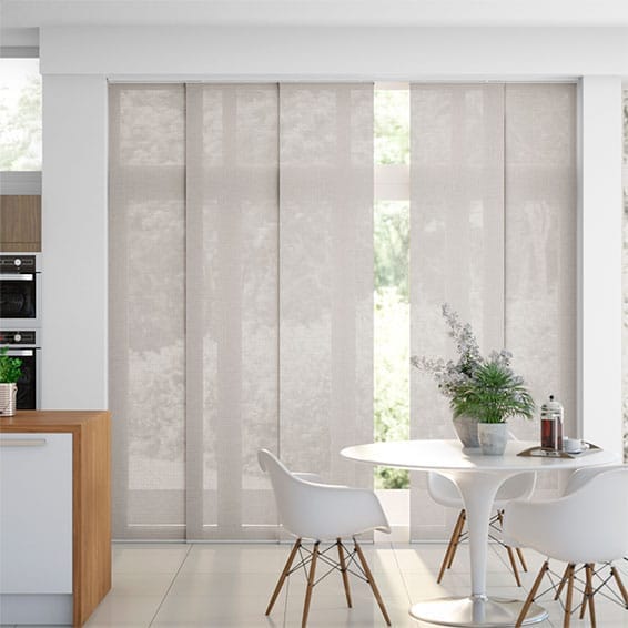 Colorized Oculus City Grey  Panel Blind 8046