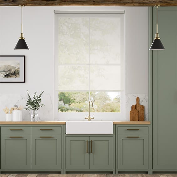 Colorized Solana Parchment  Roller Blind 8091