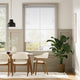 Colorized Solana White  Roller Blind 8094