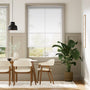 Colorized Solana White  Roller Blind 8094
