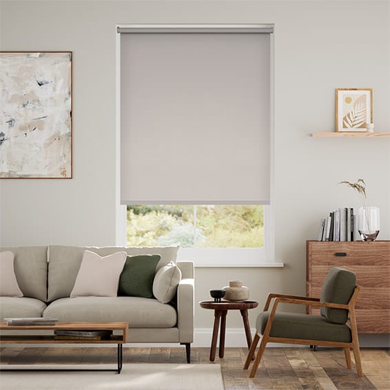 Colorized Sorrento Blackout Mineral Grey  Roller Blind 8102