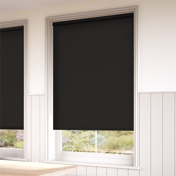 ColorizedZoom Sorrento Blackout Kohl  Roller Blind 8101