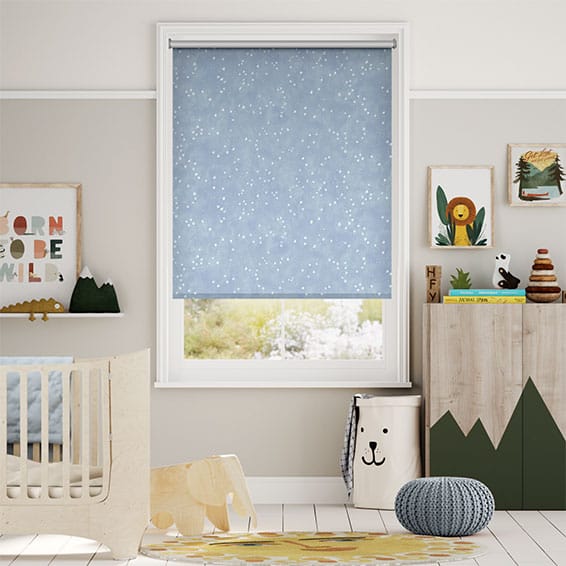 Colorized Star Gazing Blackout Morning Sky Roller Blind 8106