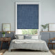 Colorized Thermal Luxe Dimout Whale Blue Roller Blind 8118