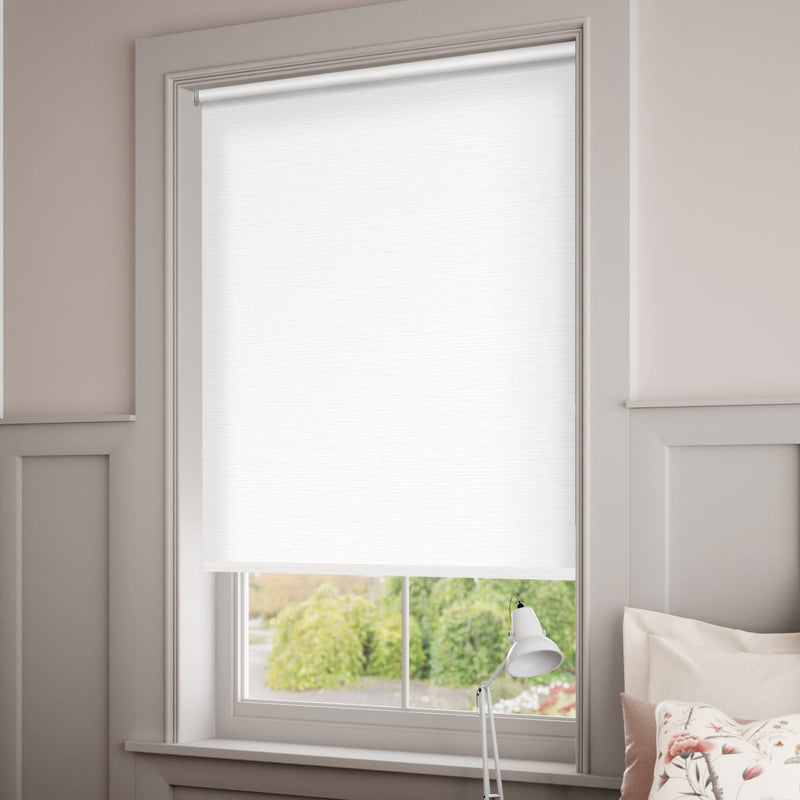ColorizedZoom Turin Blackout Classic Ivory Roller Blind 8133
