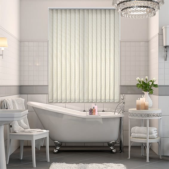 Colorized Alloro Vanilla Vertical Blind 8194