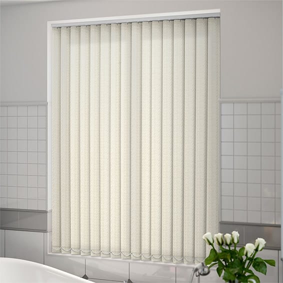 ColorizedZoom Alloro Vanilla Vertical Blind 8194
