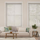 Colorized Amalfi Cool Grey Vertical Blind 8197