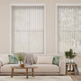 Colorized Amalfi Cool Grey Vertical Blind 8197
