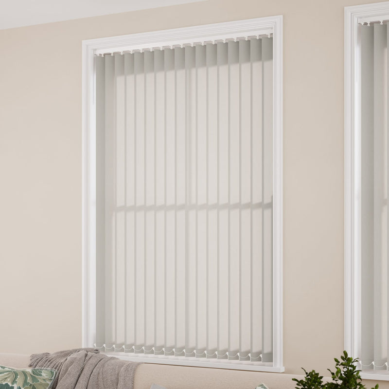 ColorizedZoom Amalfi Cool Grey Vertical Blind 8197