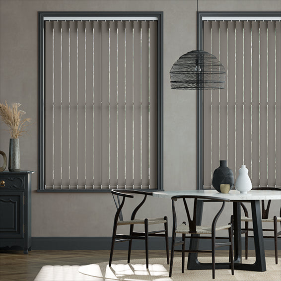 Colorized Amalfi Pewter Vertical Blind 8201
