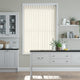 Colorized Amalfi Ivory Vertical Blind 8199