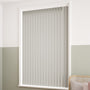 ColorizedZoom Thermatex Light Grey Vertical Blind 8217