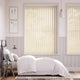 Colorized Thermatex Cream Vertical Blind 8216