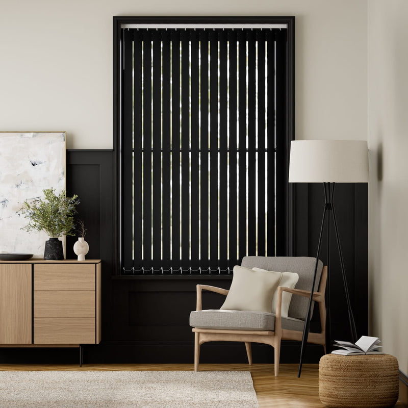 Colorized Welwyn Slate Vertical Blind 8224