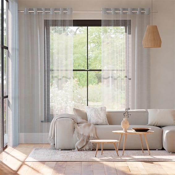 Colorized Verbier Voile Fog Curtains 8233